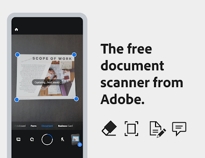 Adobe Scan: PDF Scanner with OCR, PDF Creator – digitalizador de PDF, OCR