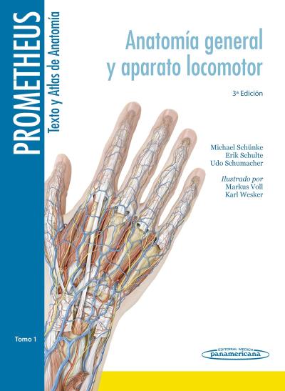 Tercera  edición de la colección Prometheus: Texto y Atlas de Anatomía.