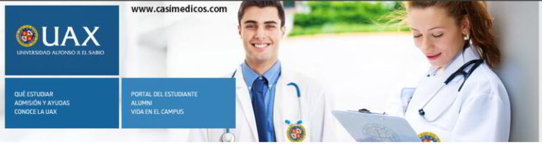 UAX. Proceso de admisión a Grado en Medicina 2015