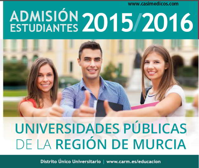 Murcia. Acceso a Medicina 2015