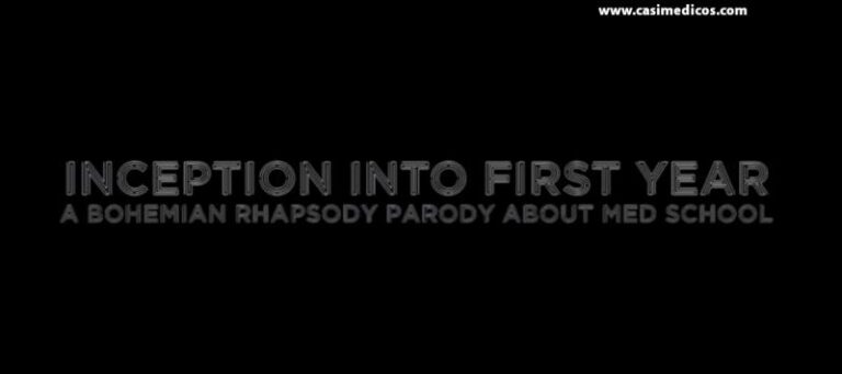 Estudiantes de Primero de Medicina: A Bohemian Rhapsody