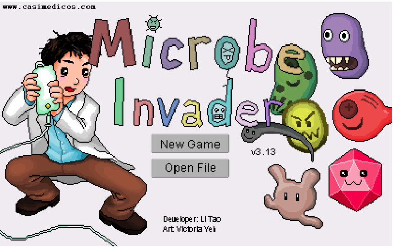 Un juego de microbiología…