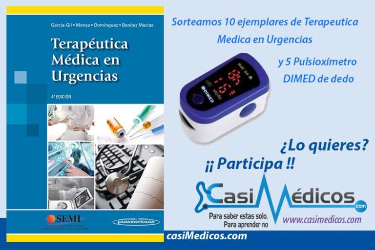Ganadores sorteo de Libros de Urgencias y pulsioximetros