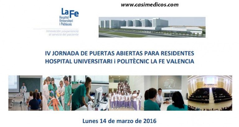 Jornada de puertas abiertas Hospital La Fe 2016, Valencia