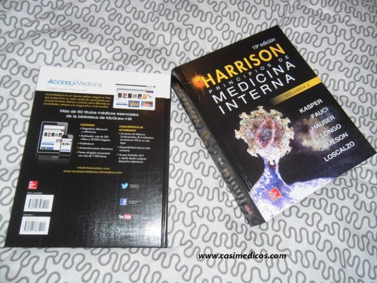 Reseña, 19.ª edición, HARRISON Principios de Medicina Interna.