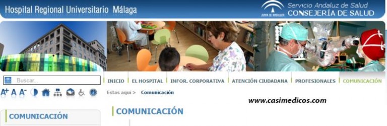 Jornada de Puertas Abiertas para Futuros residentes Hospital Regional de Málaga 2016