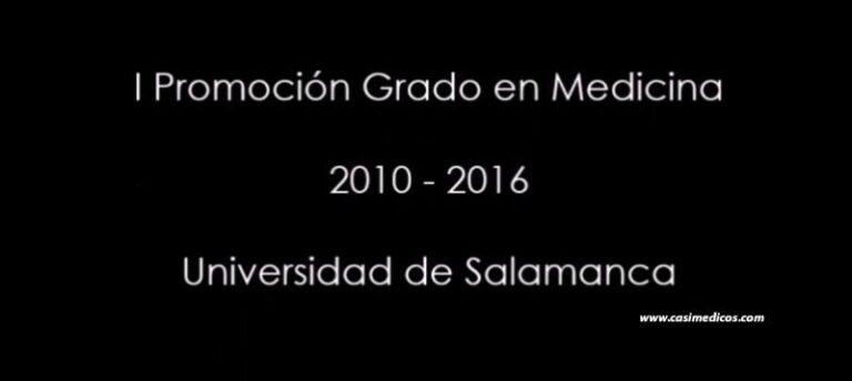 Graduación Medicina Salamanca Promoción 2010-2016