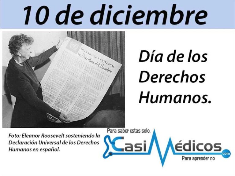 10 de diciembre: Día de los Derechos Humanos