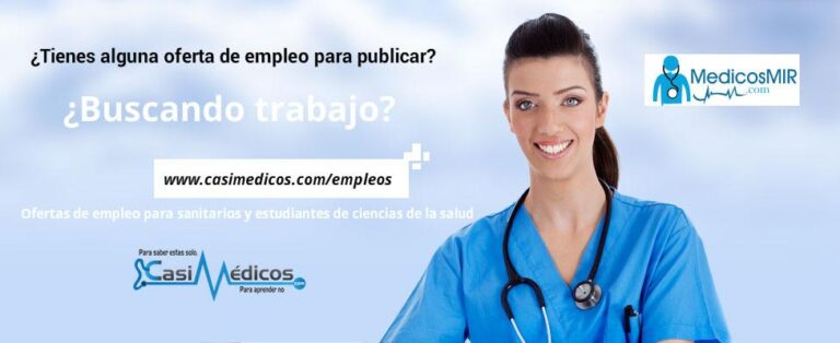 ¿Estas Buscando trabajo? Encuentra todas las ofertas de trabajo en casiMedicos Empleos