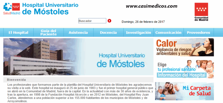 Hospital Universitario de Móstoles.Jornada de Puertas Abiertas
