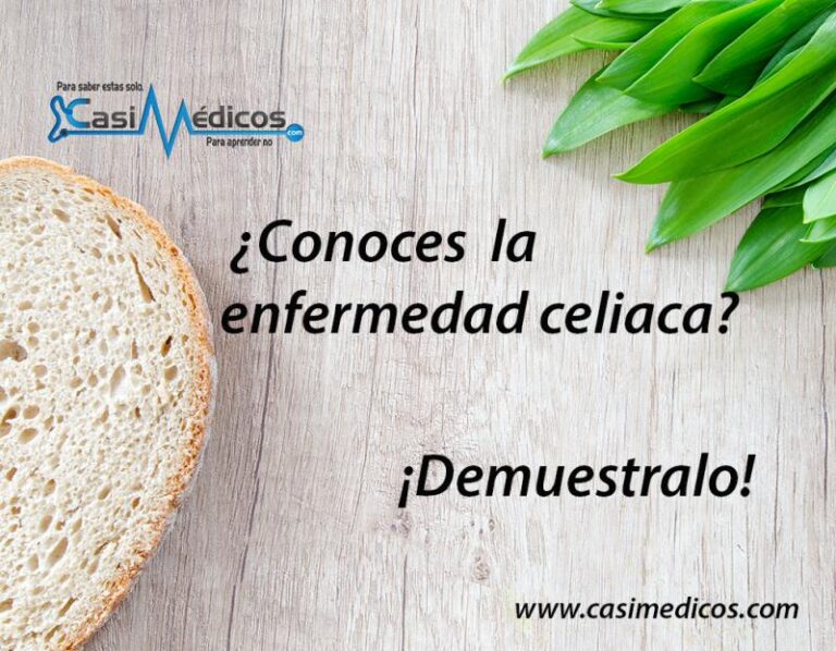 ¿Conoces la enfermedad celiaca?