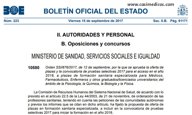 REQUISITOS GENERALES DE PARTICIPACIÓN pruebas selectivas 2017-2018