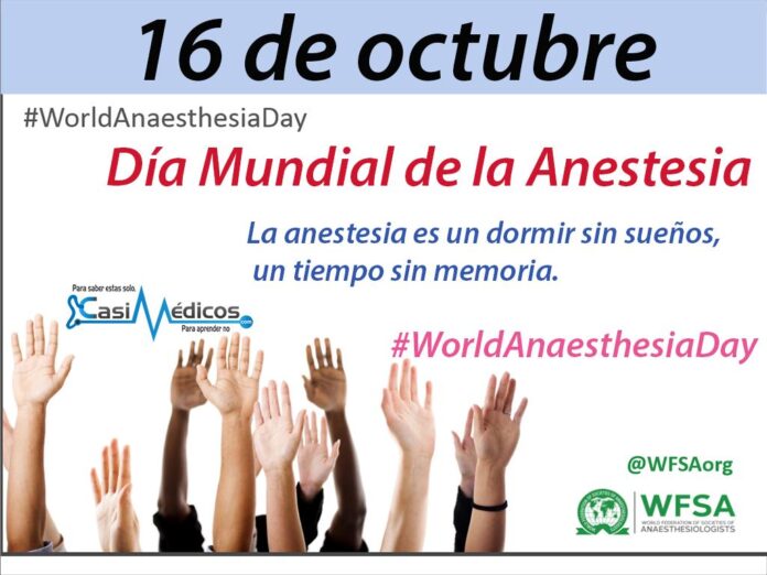 Día Mundial de la Anestesia