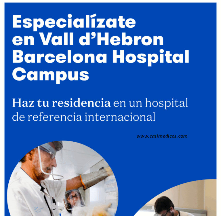 Hospital Universitario Valle de Hebrón:  jornadas de puertas abiertas para futuros residentes 2018