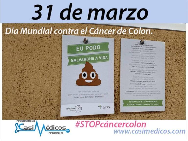 31 de marzo, Día Mundial contra el Cáncer de Colon