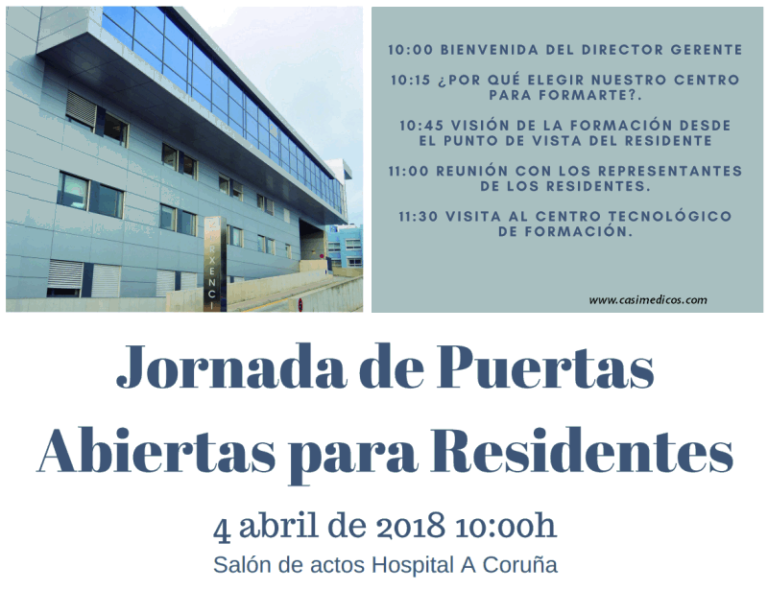 Programa de Puertas Abiertas Xerencia de Xestión Integrada de A Coruña