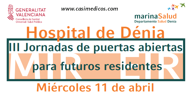 III JORNADA PUERTAS ABIERTAS HOSPITAL DE DENIA @ Hospital de Dénia | Dénia | Comunidad Valenciana | Spain