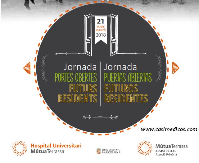 JORNADA PUERTAS ABIERTAS Futuros Residentes Hospital Universitari Mútua Terrassa 2018 @ Edifici Docent Mútua Terrassa | Terrassa | Catalunya | Spain