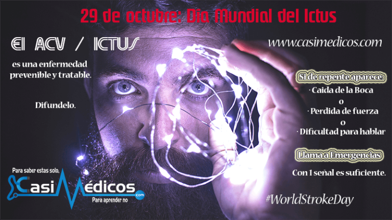 29 de octubre: Día Mundial del Ictus