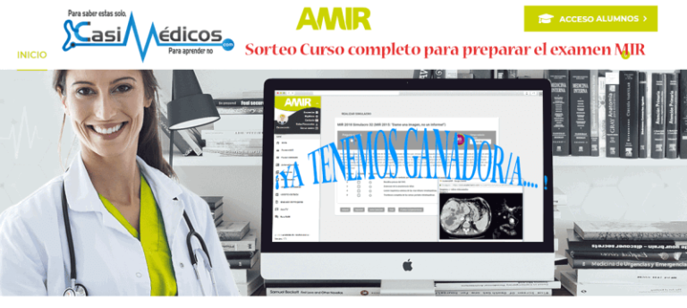 Y el curso AMIR que sorteamos es para…