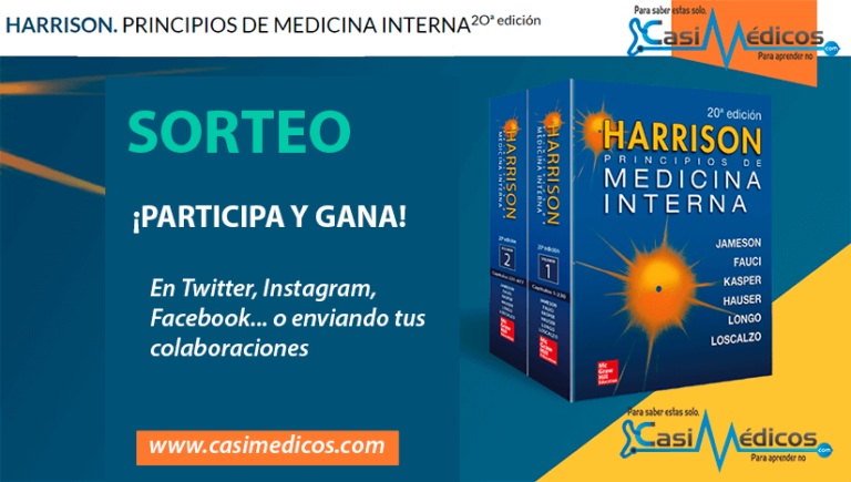 Sorteamos un HARRISON. PRINCIPIOS DE MEDICINA INTERNA 2Oª edición ⚡️