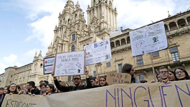 Fin de la Huelga de Medicina de la USC | Foto @AsembleaMed