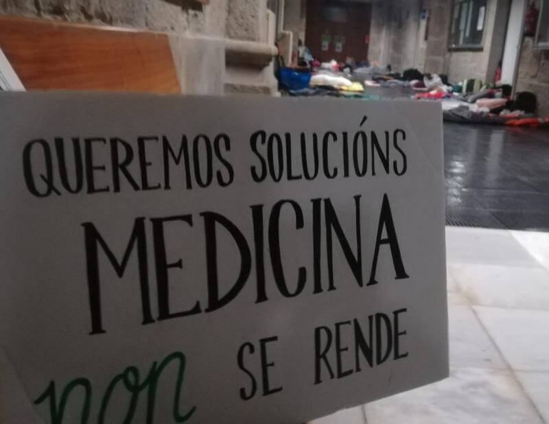 Impresiones tras la huelga de Medicina de la USC | Foto: AsembleaMed