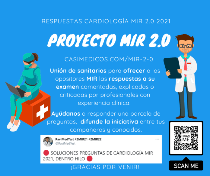 Respuestas comentadas a las preguntas de Cardiología del examen MIR 2021