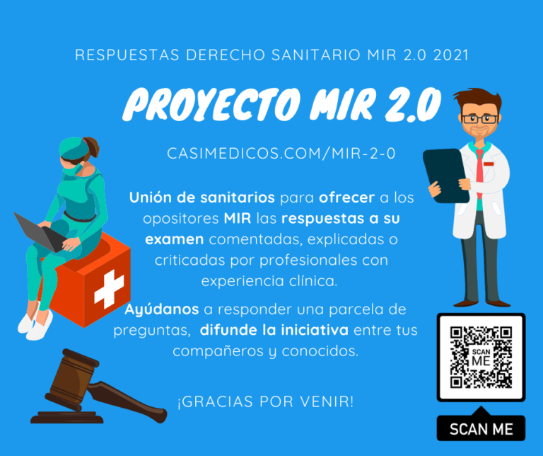 Respuestas comentadas a las preguntas de Derecho Sanitario del examen MIR 2021