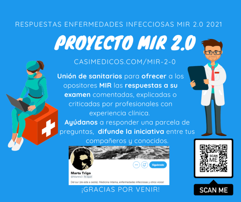 Respuestas comentadas a las preguntas de Enfermedades infecciosas del examen MIR 2021