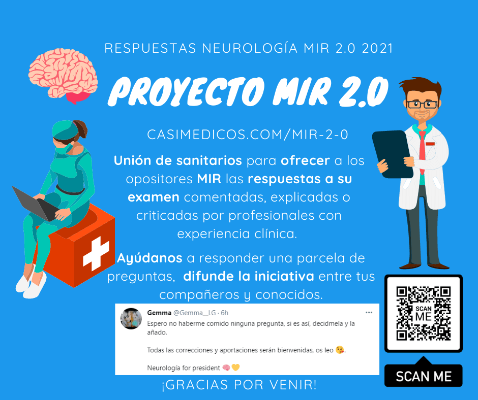 Respuestas comentadas a las preguntas de Neurología del examen MIR 2021