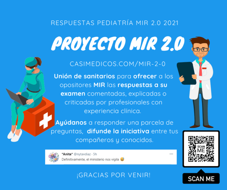 Respuestas comentadas a las preguntas de Pediatría del examen MIR 2021