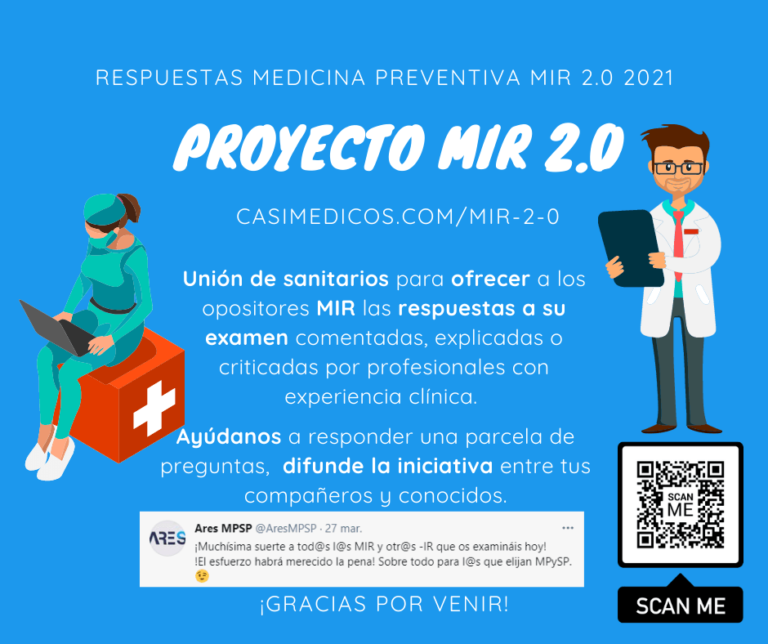 Respuestas comentadas a las preguntas de Medicina Preventiva del examen MIR 2021