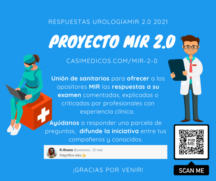 Respuestas comentadas a las preguntas de Urología del examen MIR 2021