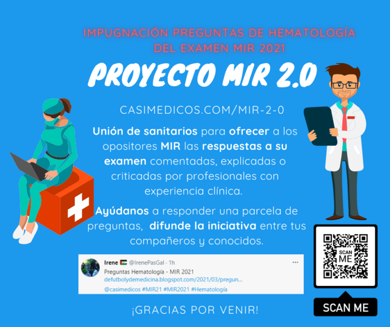 Impugnaciones a las respuestas de Hematología, MIR 2021