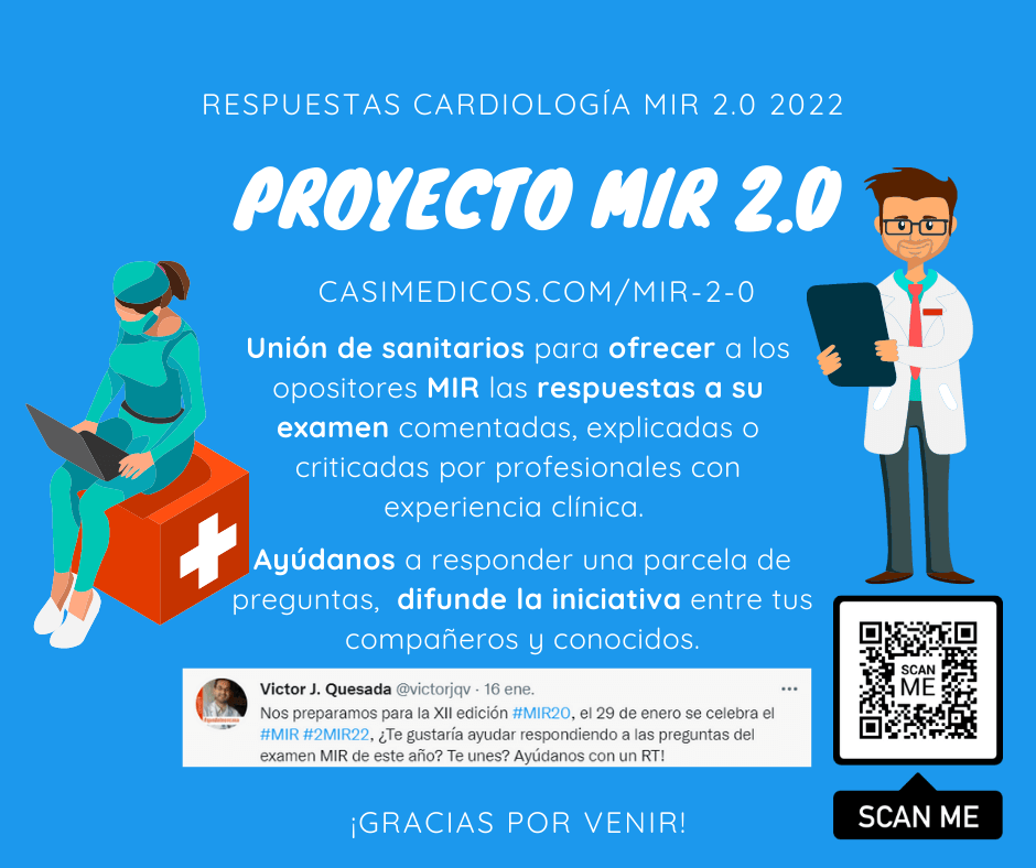 Respuestas comentadas a las preguntas de Cardiología del examen MIR 2022