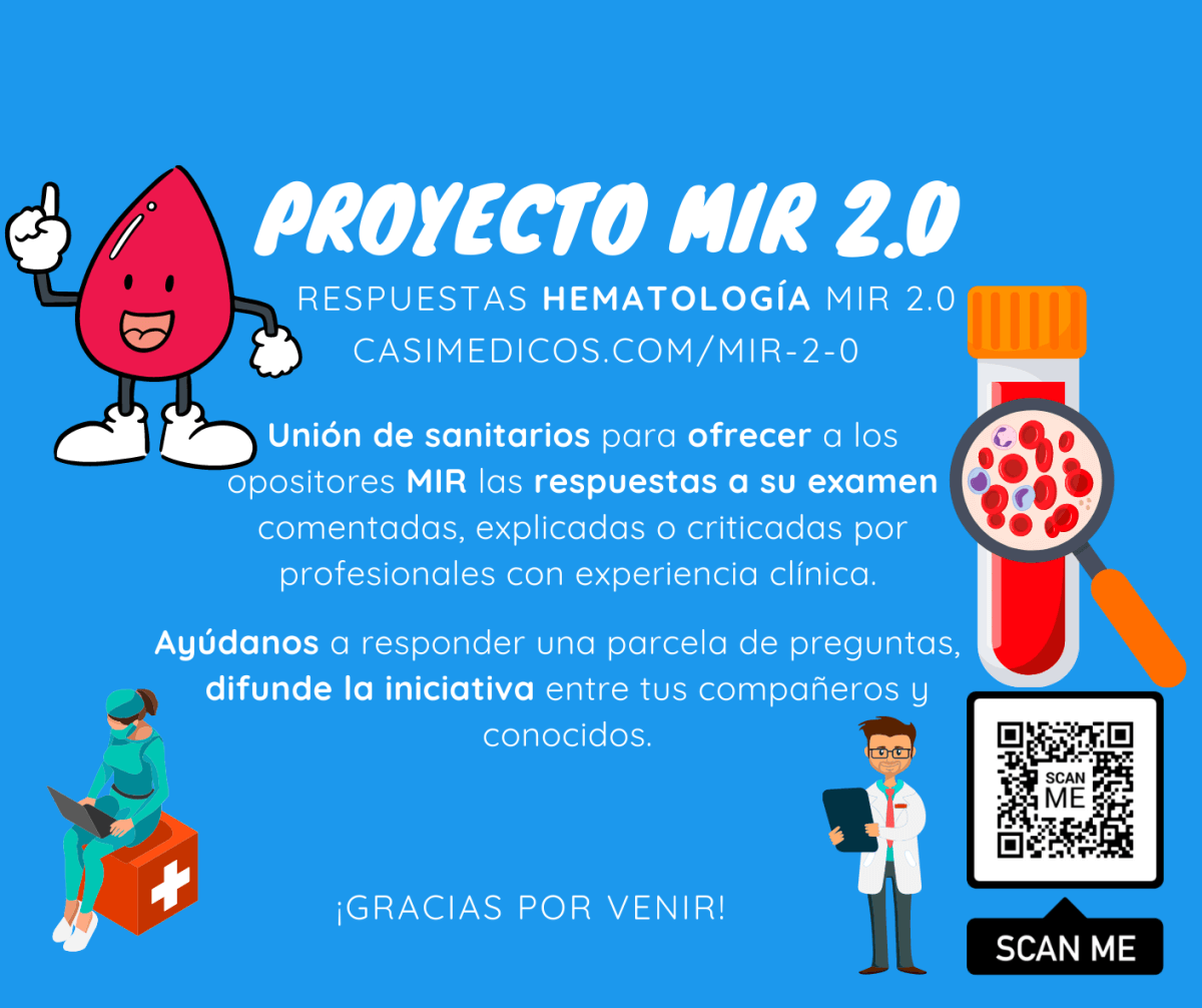 Respuestas comentadas a las preguntas de Hematología del examen MIR