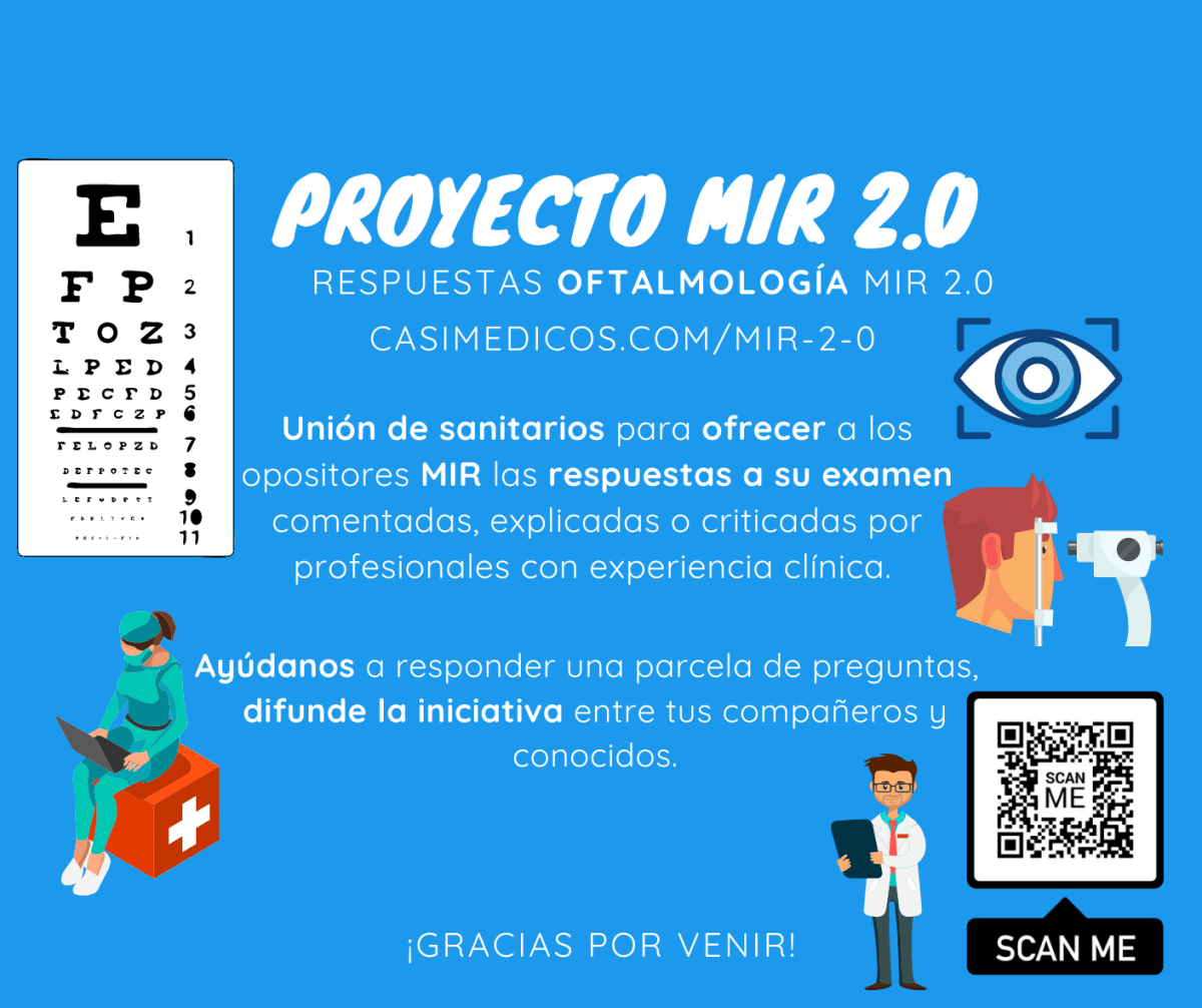 Respuestas comentadas a las preguntas de Oftalmología del examen MIR