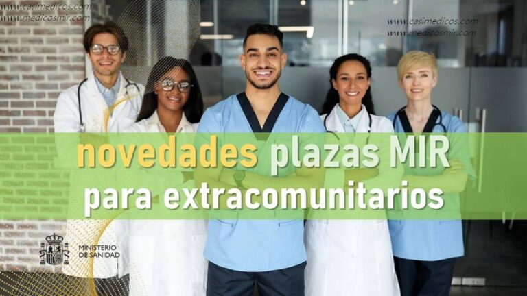 Convocados los actos de adjudicación de las 217 plazas MIR 2021-2022 vacantes para extracomunitarios.