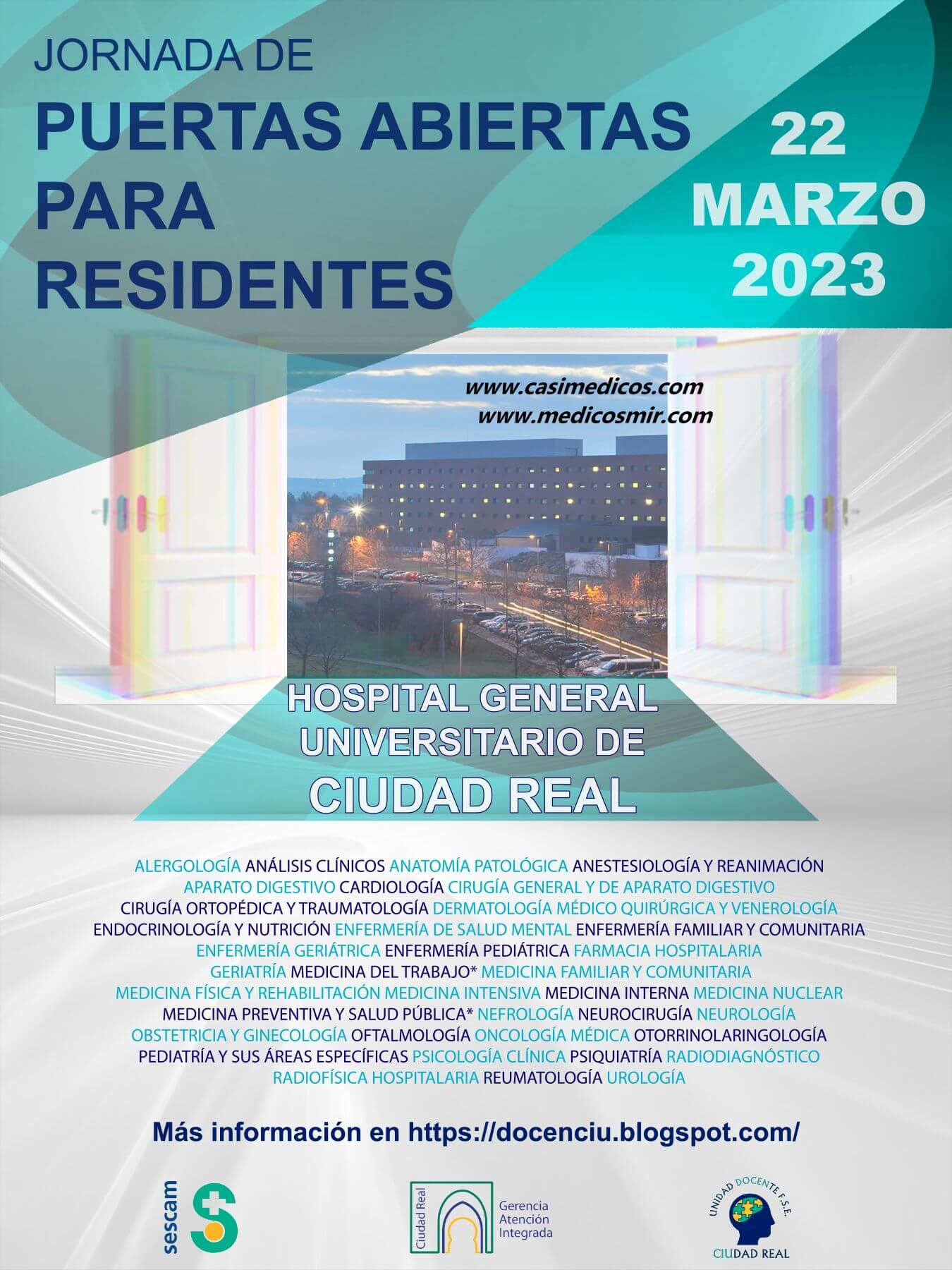 Jornada Puertas Abiertas Unidad Docente de Ciudad Real 2023
