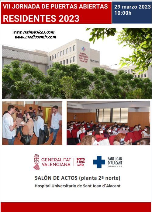 JORNADA DE PUERTAS ABIERTAS Hospital Universitario de San Juan 2023.