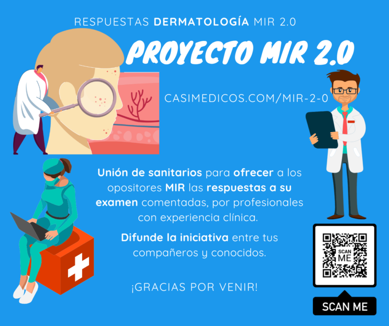 Respuestas comentadas a las preguntas de Dermatología del examen MIR 2025