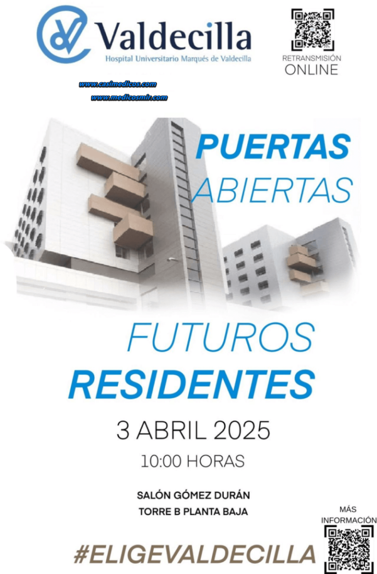 Jornada de Puertas Abiertas para futuros residentes 2025 Valdecilla