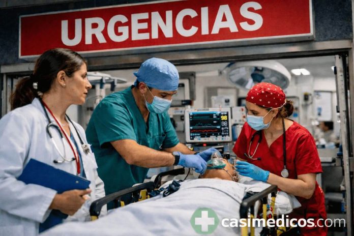 medicina-urgencias-emergencias-hospital-espana Atención médica en el área de urgencias de un hospital español