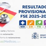 Publicadas las relaciones provisionales de resultados FSE 2025-2026 Publicadas las relaciones provisionales de resultados FSE 2025-2026