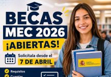 Becas del Ministerio de Educación 2026: fechas, requisitos y cómo solicitarlas paso a paso BECAS MEC 2026 ABIERTAS