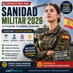 Sanidad Militar 2026: plazas, requisitos y cómo ser médico en el Ejército en España Sanidad Militar 2026