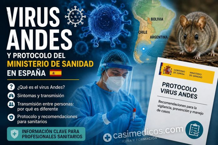 Virus Andes y protocolo del Ministerio de Sanidad en España